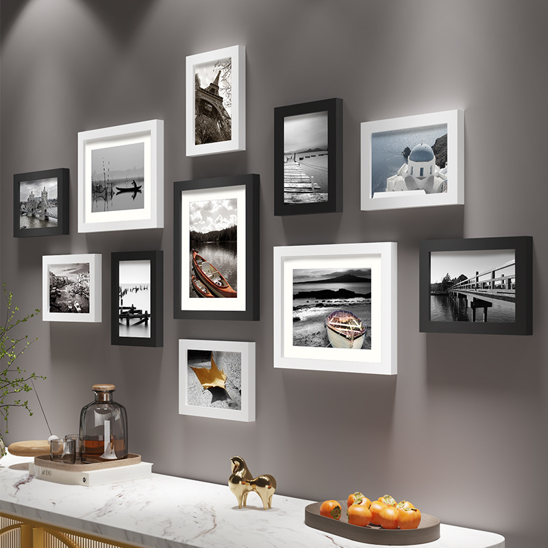 GallerySet – Picture Frames Without Drilling (11-piece)