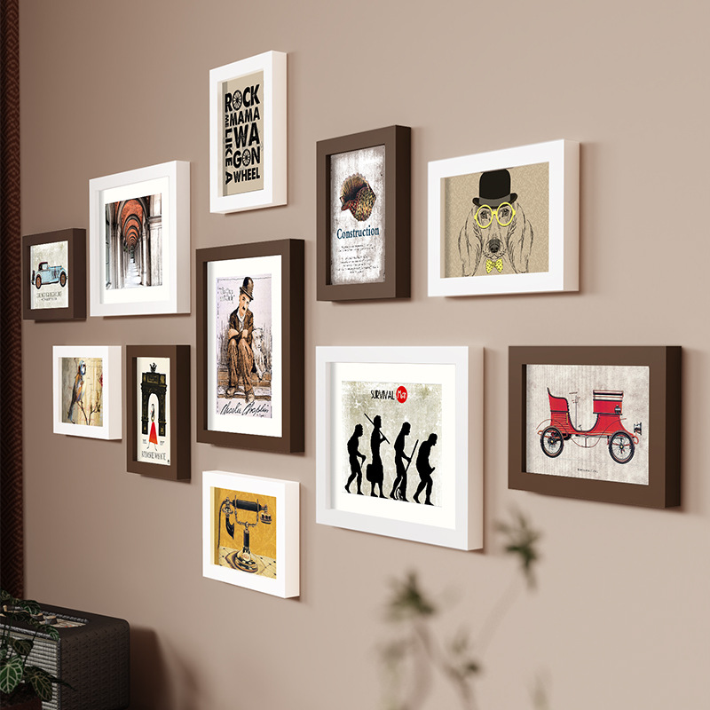 GallerySet – Picture Frames Without Drilling (11-piece)