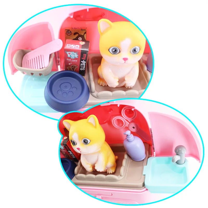 Pet Paradise - Portable Pet Grooming Kit for Kids