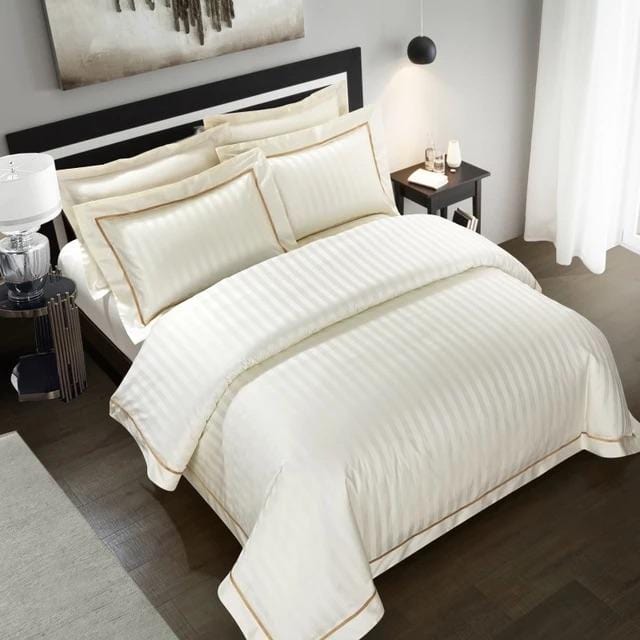 Serenity Cream – Luxury Egyptian Cotton Duvet Cover Set