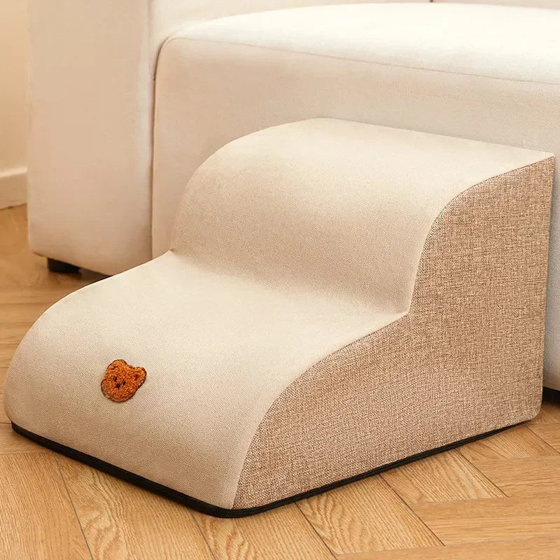 PawStep Luxe – Elegant Pet Stairs with Anti-Slip