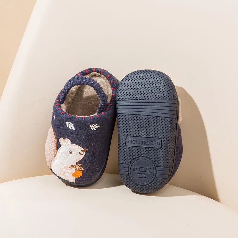 Mini Fashion Indoor Slippers - Cute Non-slip Indoor Slippers for Kids