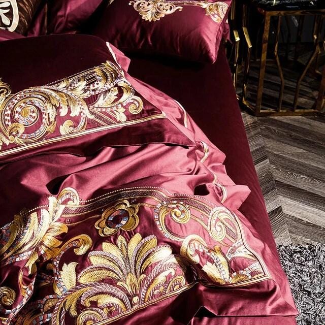 Golden Fier – Luxury Egyptian Cotton Duvet Cover