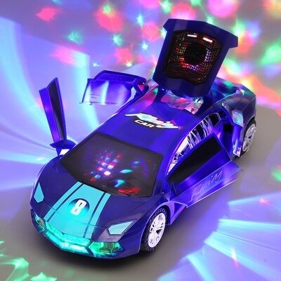 SpeedGlider – Dynamic Police Car with Light and Sound