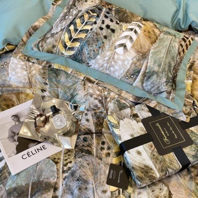 Feather Heath – Luxury Egyptian Cotton Duvet Cover Set
