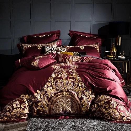 Golden Fier – Luxury Egyptian Cotton Duvet Cover