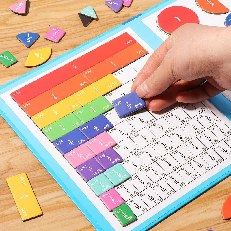 FractionFun Kit – Speelse Wiskunde voor Kinderen