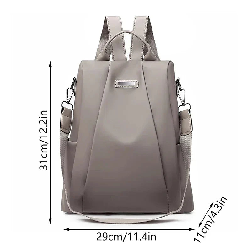 SafeStyle Backpack – Stijlvolle Anti-Diefstal Tas voor Dames