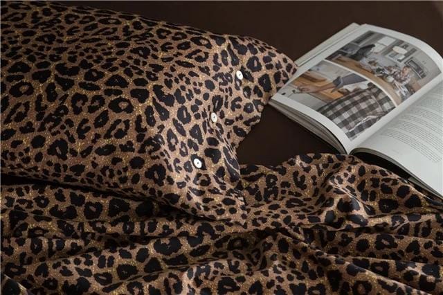 Leo Print - Luxury Egyptian Cotton Duvet Cover