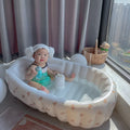 Blow Up Baby Bath™ - Inflatable and Safe Baby Bath for Indoors and Outdoors/Outdoor