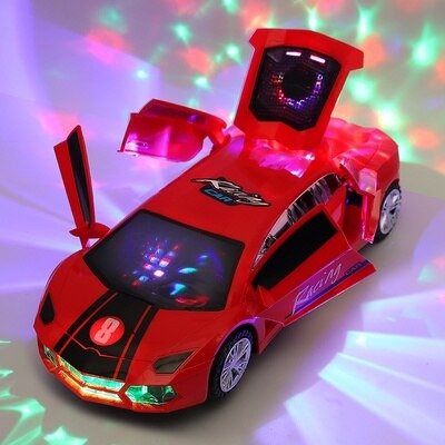 SpeedGlider – Dynamic Police Car with Light and Sound