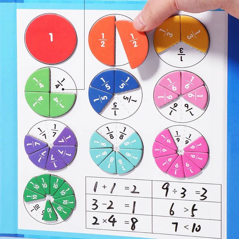 FractionFun Kit – Speelse Wiskunde voor Kinderen