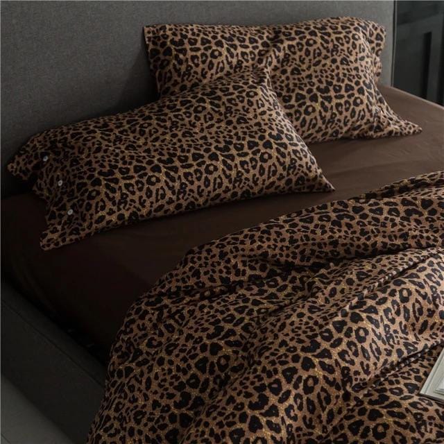 Leo Print - Luxury Egyptian Cotton Duvet Cover