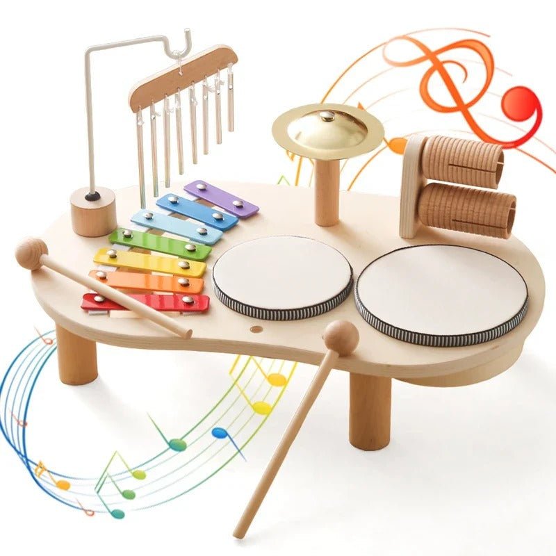 MiniMaestro Set – Educational Wooden Toy for Babies