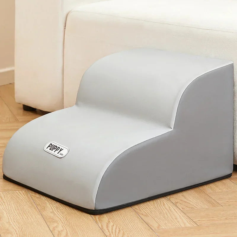 PawStep Luxe – Elegant Pet Stairs with Anti-Slip