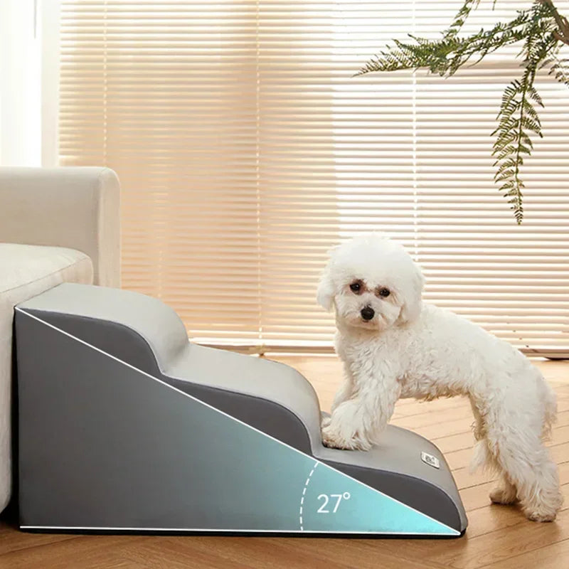 PawStep Luxe – Elegant Pet Stairs with Anti-Slip