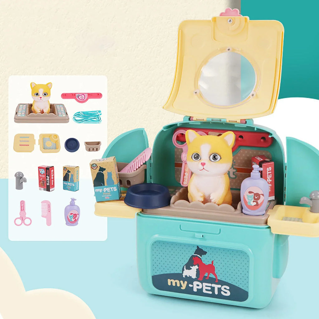 Pet Paradise - Portable Pet Grooming Kit for Kids
