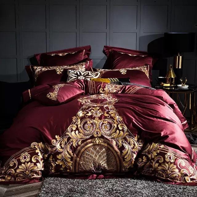 Golden Fier – Luxury Egyptian Cotton Duvet Cover