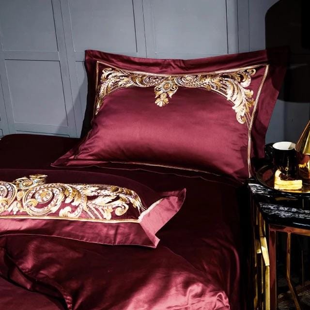 Golden Fier – Luxury Egyptian Cotton Duvet Cover
