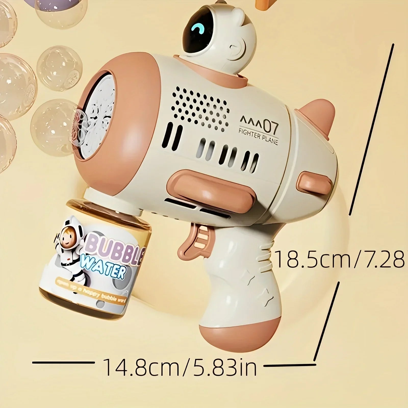 Spaceman Bubble Blaster - Innovative Bubble Toy for Outdoor Fun