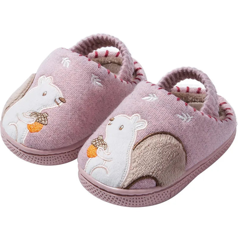 Mini Fashion Indoor Slippers - Cute Non-slip Indoor Slippers for Kids