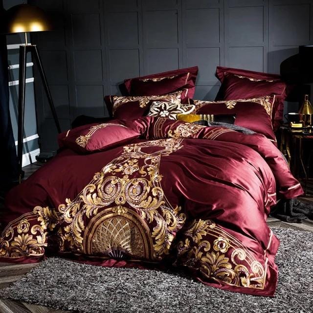 Golden Fier – Luxury Egyptian Cotton Duvet Cover