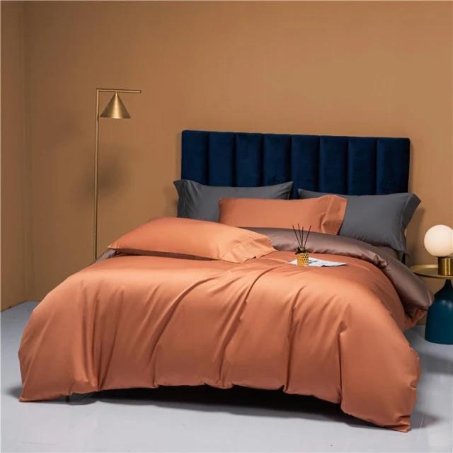 Prairie Orange – Luxury Egyptian Cotton Duvet Cover Set