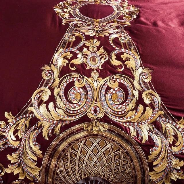 Golden Fier – Luxury Egyptian Cotton Duvet Cover