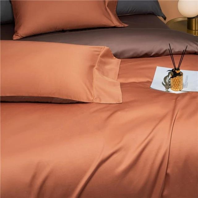 Prairie Orange – Luxury Egyptian Cotton Duvet Cover Set