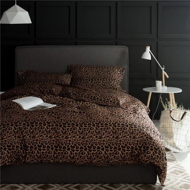 Leo Print - Luxury Egyptian Cotton Duvet Cover