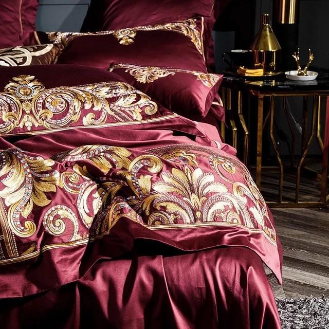 Golden Fier – Luxury Egyptian Cotton Duvet Cover