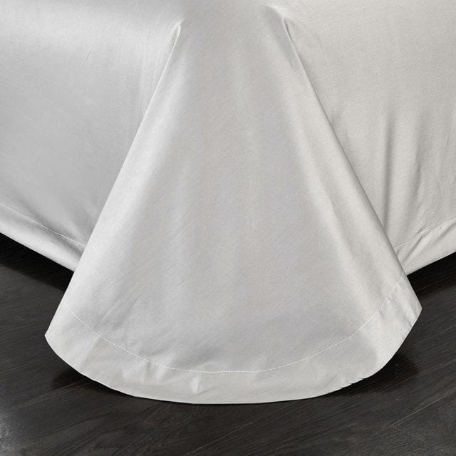 Bamboo White Bloom - Luxury Egyptian Cotton Duvet Cover Set