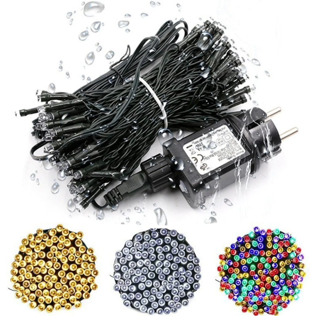 Christmas Delight - Magical Outdoor LED Curtain Lights