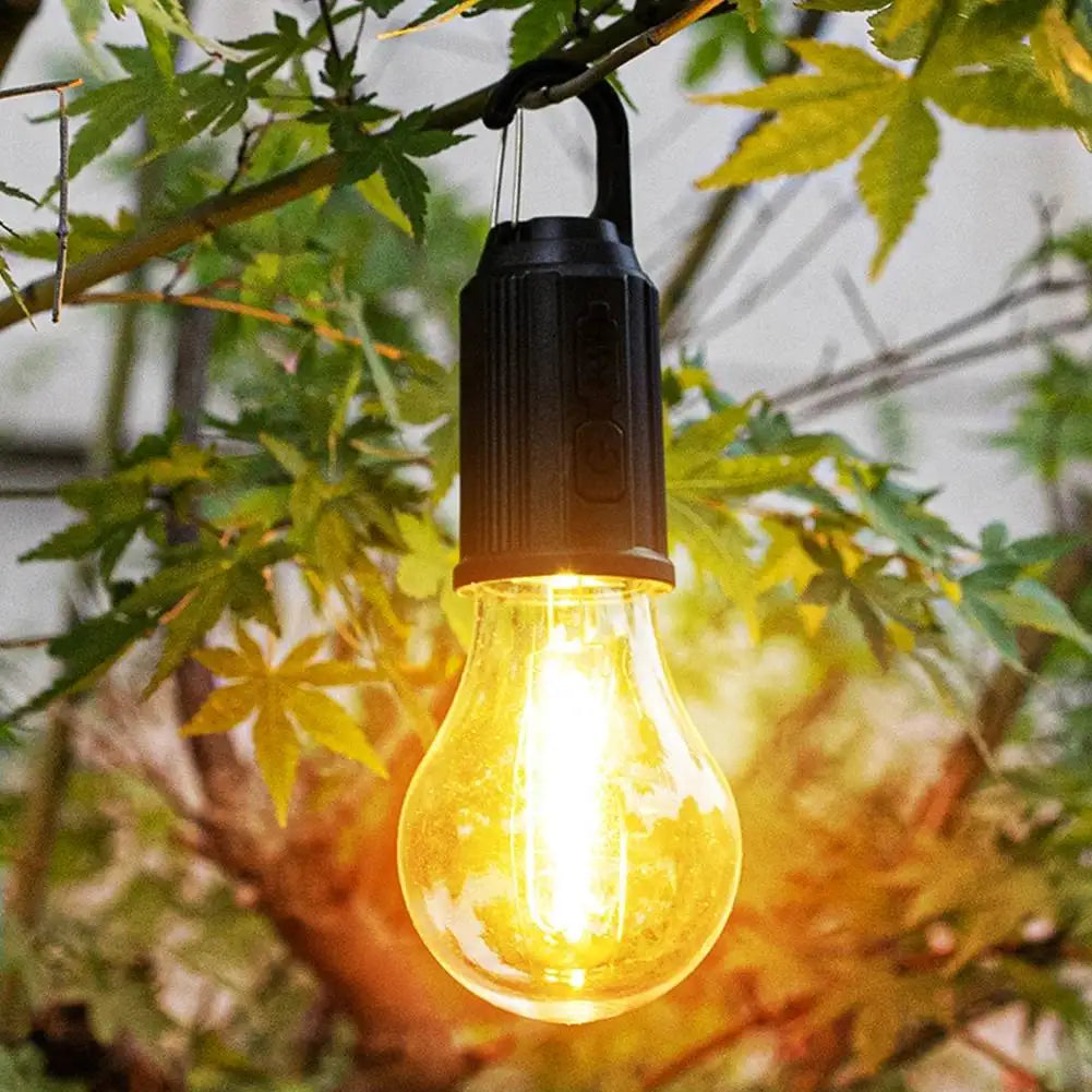 Rechargeable Retro Light Bulb - Perfect for Camping!