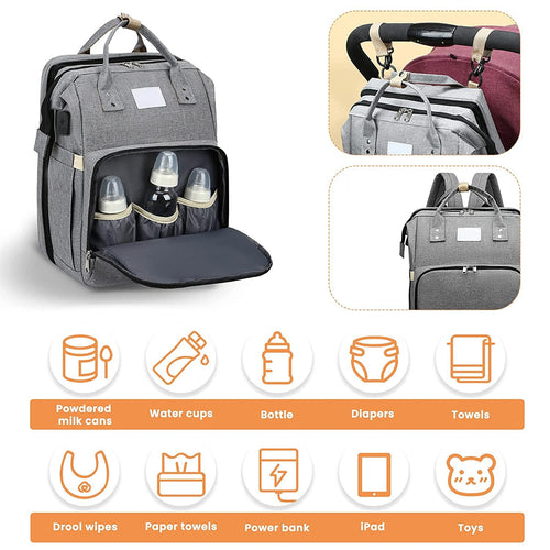 All-in-one Smart Mama Diaper Bag