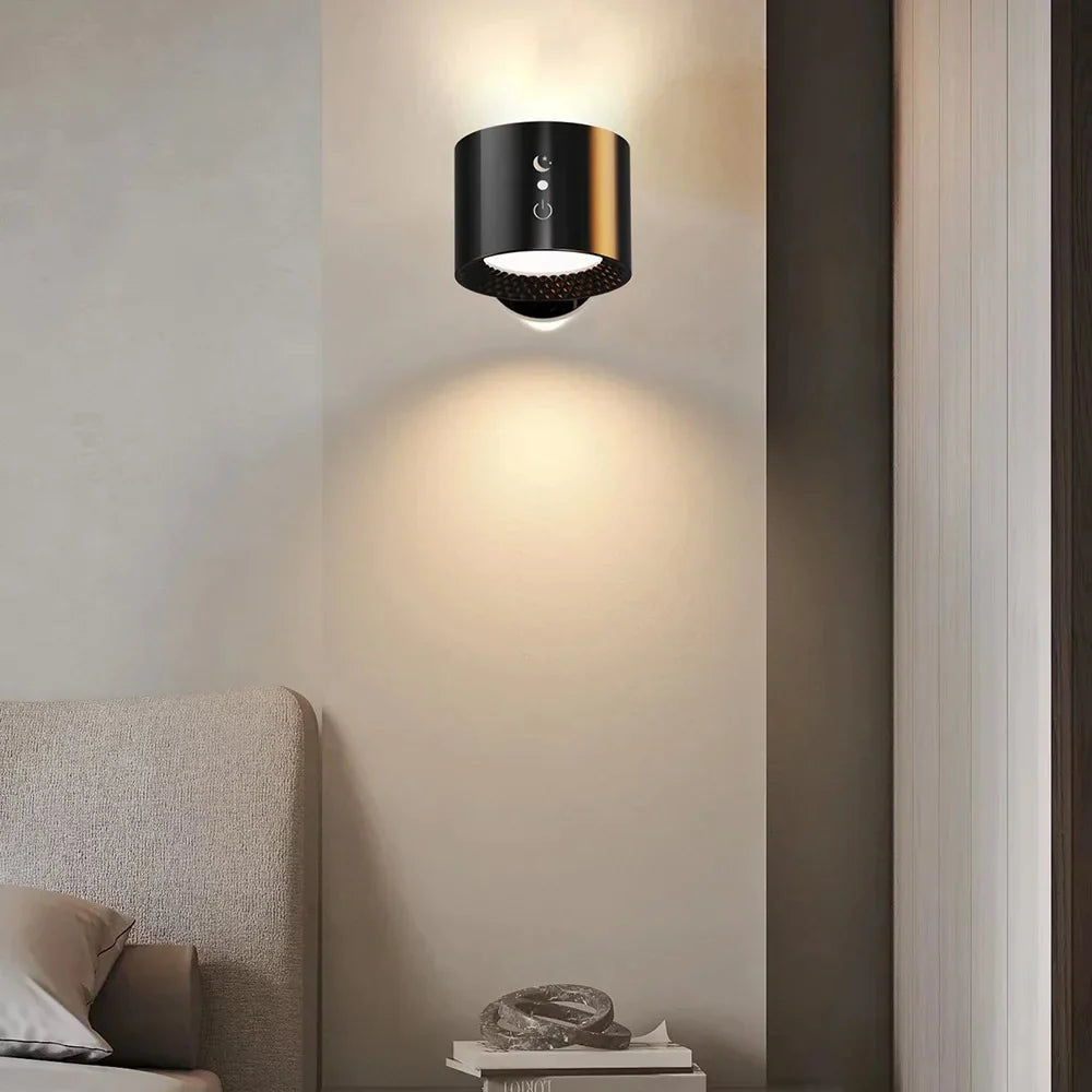 360° Updown Wall Light - Wireless Rechargeable Wall Light