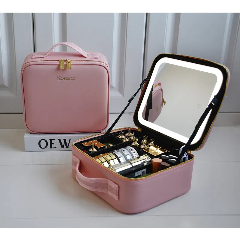 MirrorGlam - Make-up Bag with Mirror