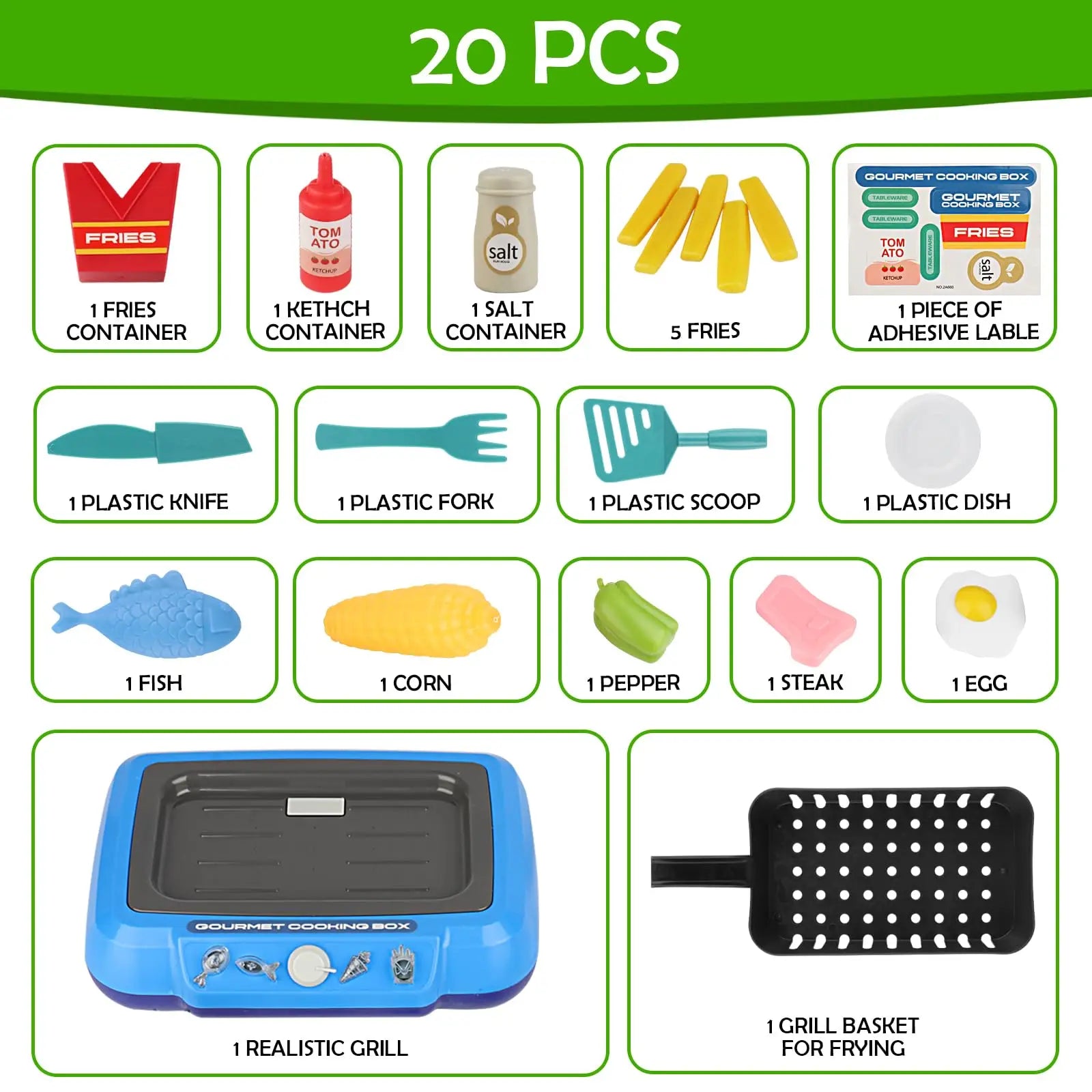 Magicfood™ - Gourmet Play Set for Children