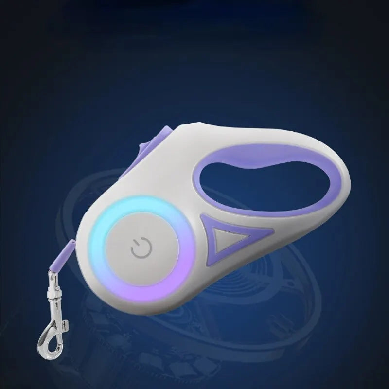 Automatic Dog Leash With Integrated Light