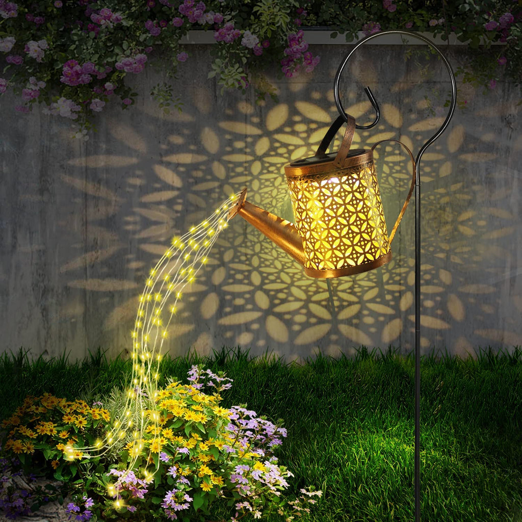 Wireless LED Solar Watering Can - Create a fantastic atmosphere in your garden!