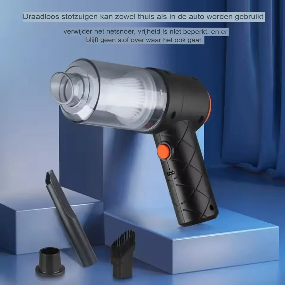 Portable Cordless Vacuum Cleaner – Powerful Car & Home Cleaner