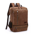 Vintage Canvas Backpack – Large Capacity Laptop Backpack for Men