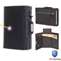 RFID Leather Men's Wallet – Compact Minimalist Wallet
