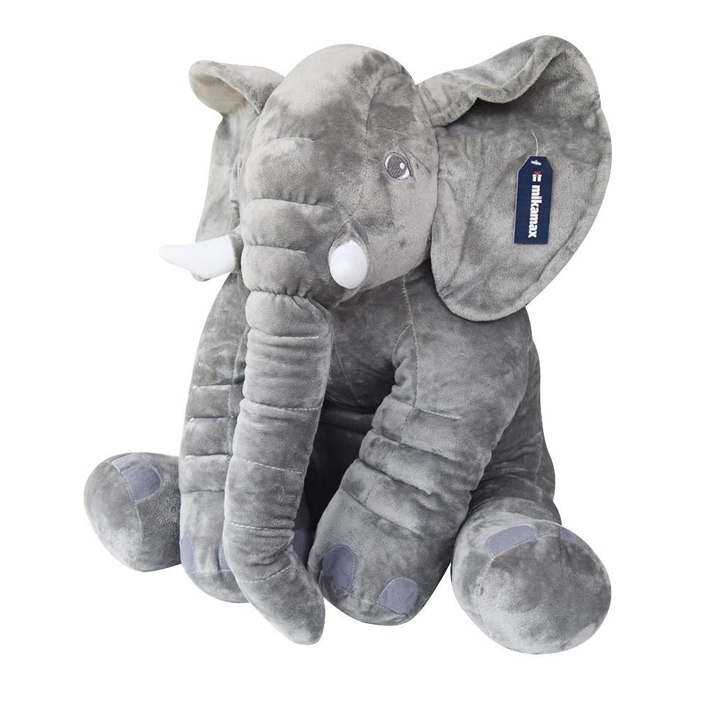 Elephant Cuddly Toy XL 65cm – Soft Plush Cushion for Children & Babies