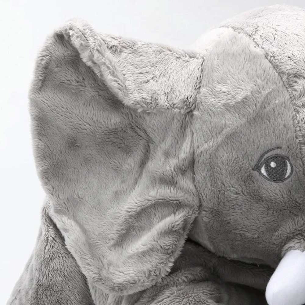 Elephant Cuddly Toy XL 65cm – Soft Plush Cushion for Children & Babies