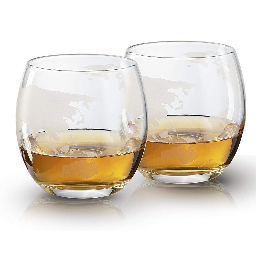 Globe Whiskey Decanter Set – Luxury Globe Decanter with Glasses