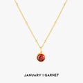 Aurora Birthstone Necklace - An Enchanting Connection