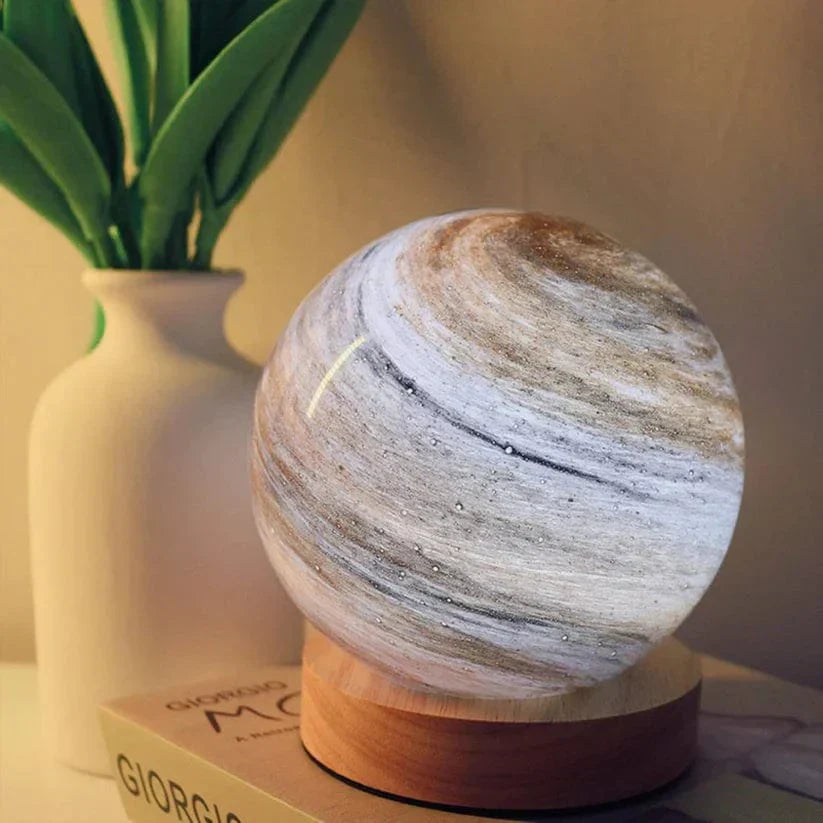 LuminaGlow Moon Lamp - Magical Mood Lighting with Adjustable Light