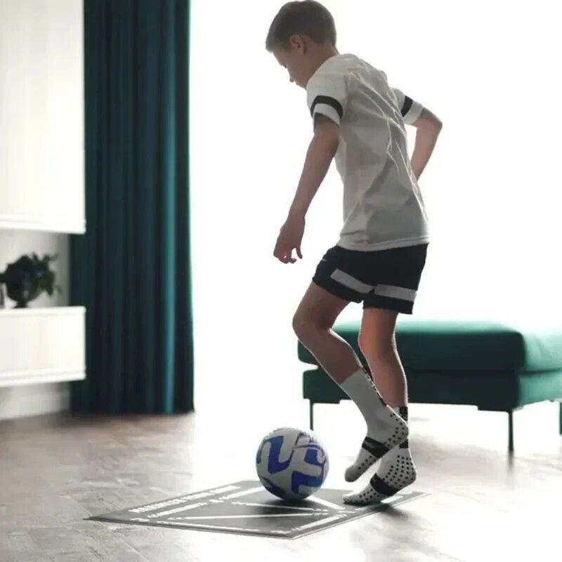 Junior Soccer Skills Coach Mat - Improve Soccer Skills at Home