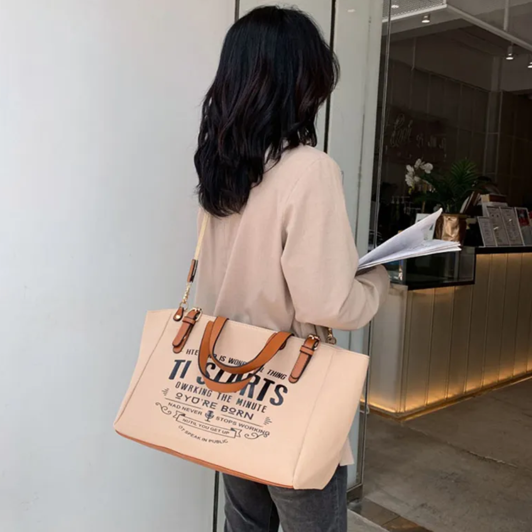 Lexie Tote – Stijlvolle Grote Handtas voor Elke Dag